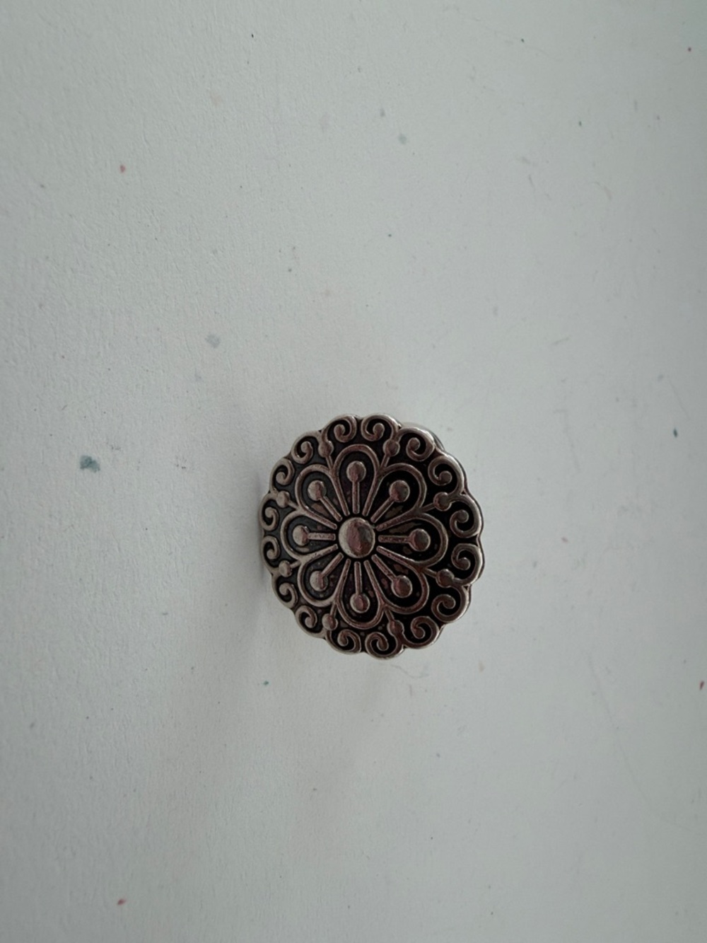 Floral Round Ring